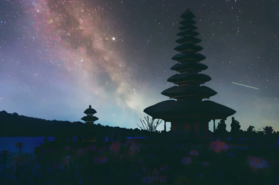 Bali at night