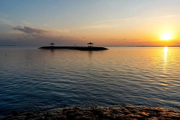 Sanur beach sunrise