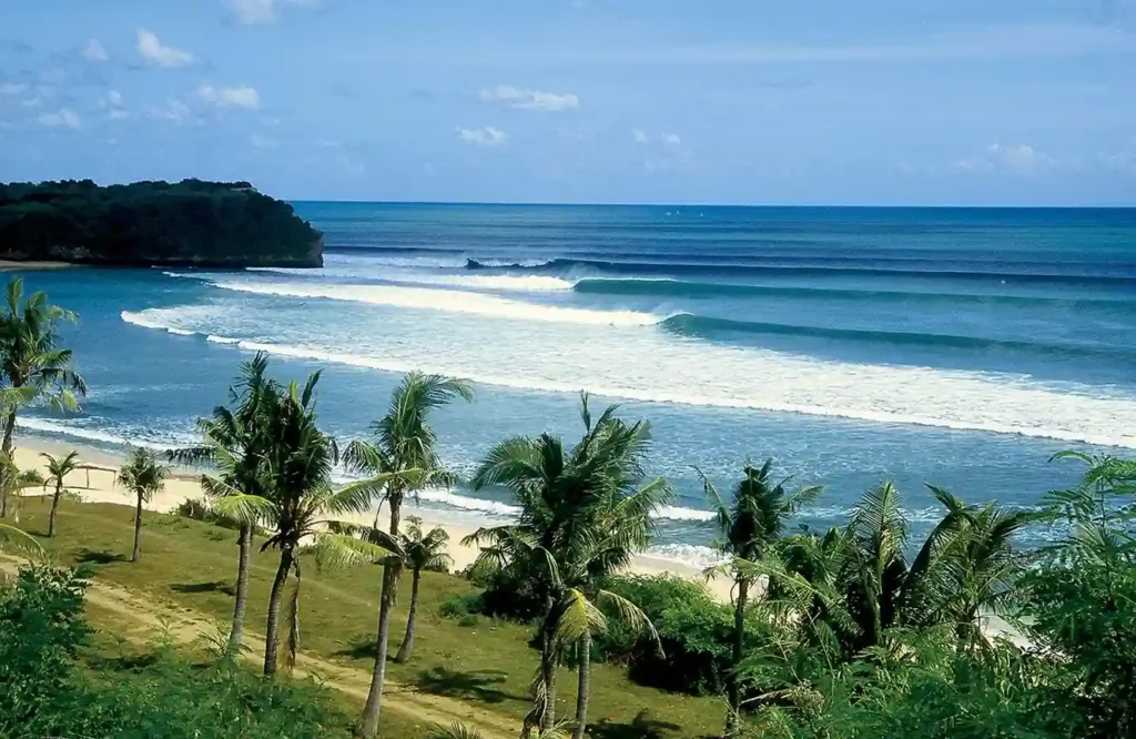 Stay in balangan beach in uluwatu bali