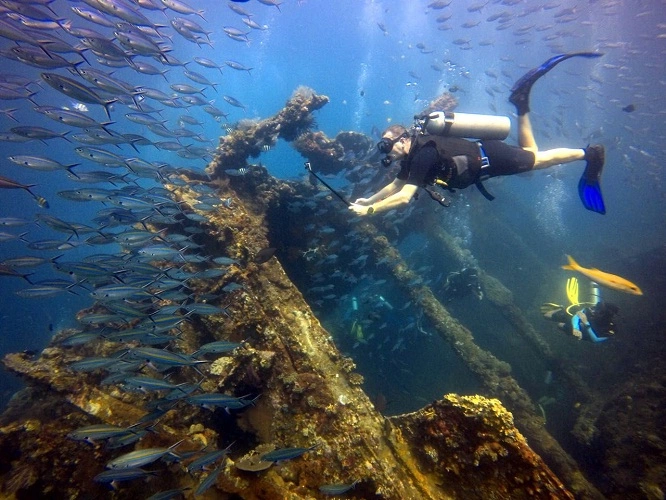 USAT Liberty Wreck - The signature dive in Tulamben